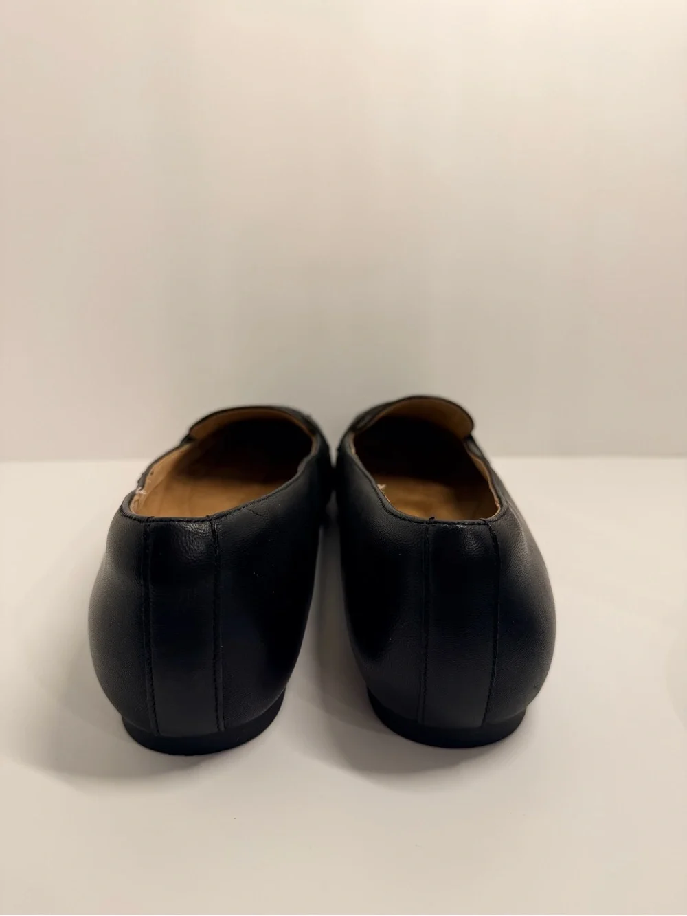 Easy Spirit Nadira Black Leather Loafers Women’s 11M NIB